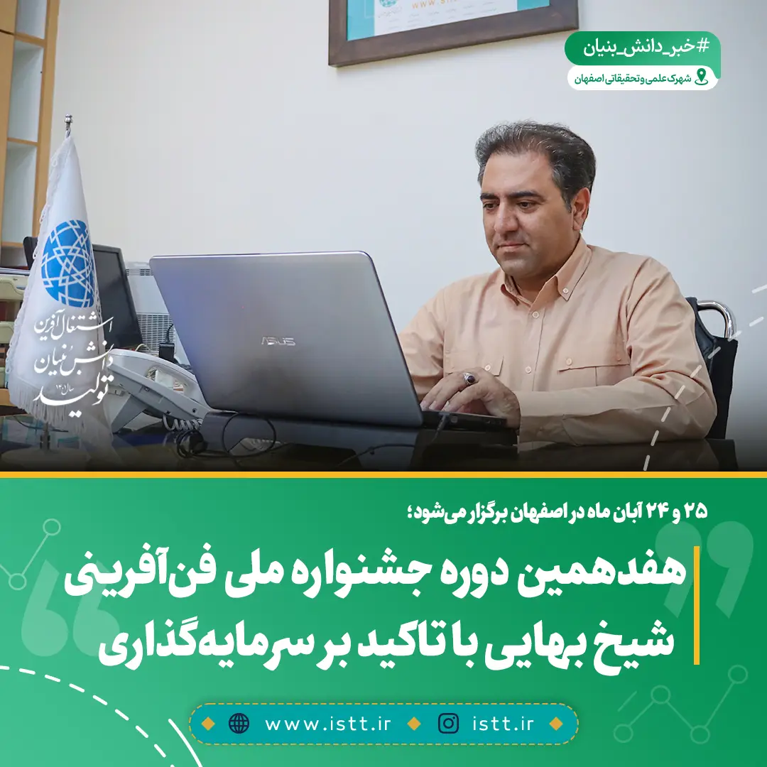 نمای هوایی شهرک علمی و تحقیقاتی اصفهان