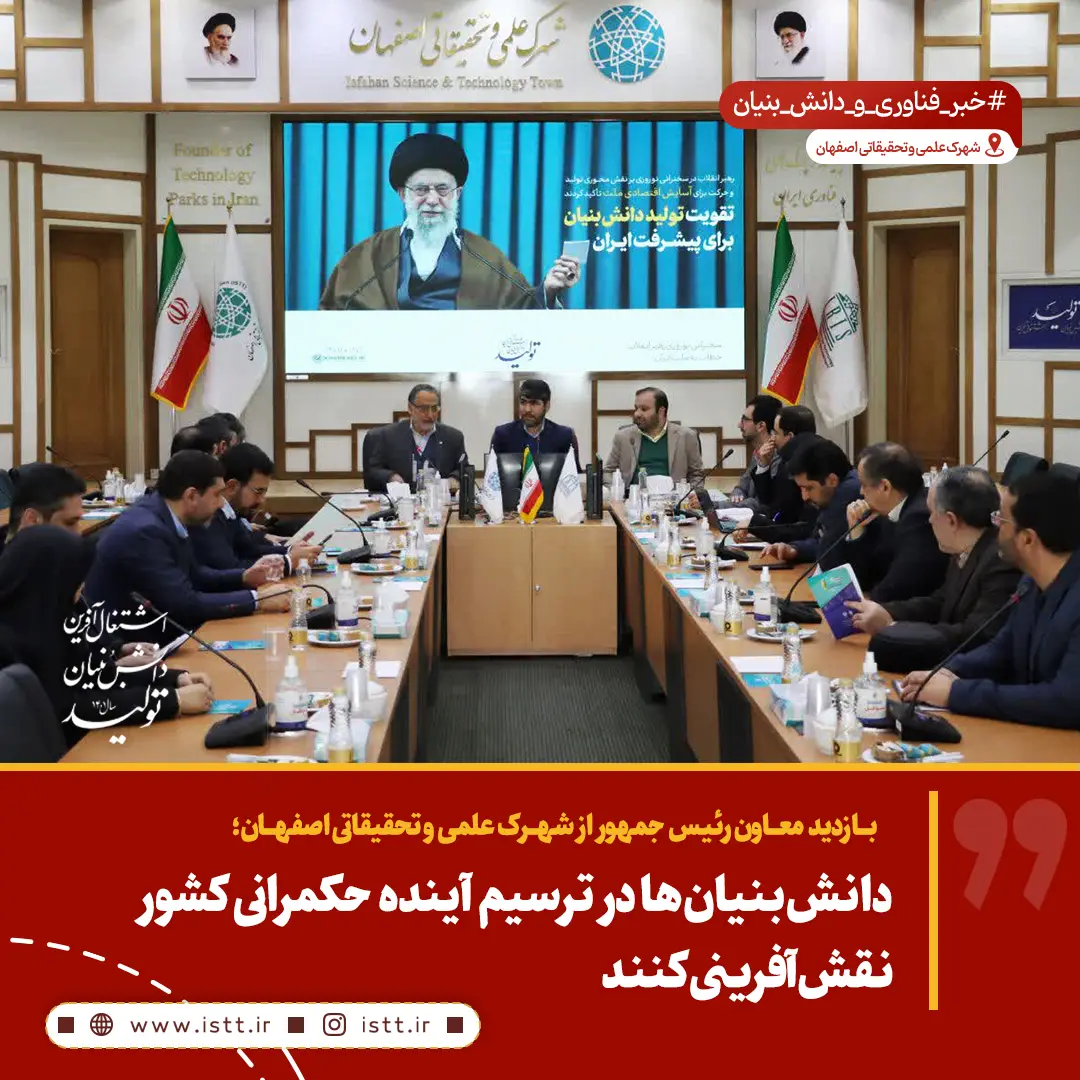 نمای هوایی شهرک علمی و تحقیقاتی اصفهان