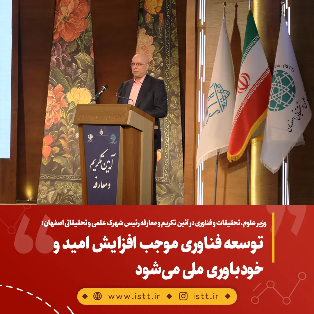 نمای شهرک علمی و تحقیقاتی اصفهان