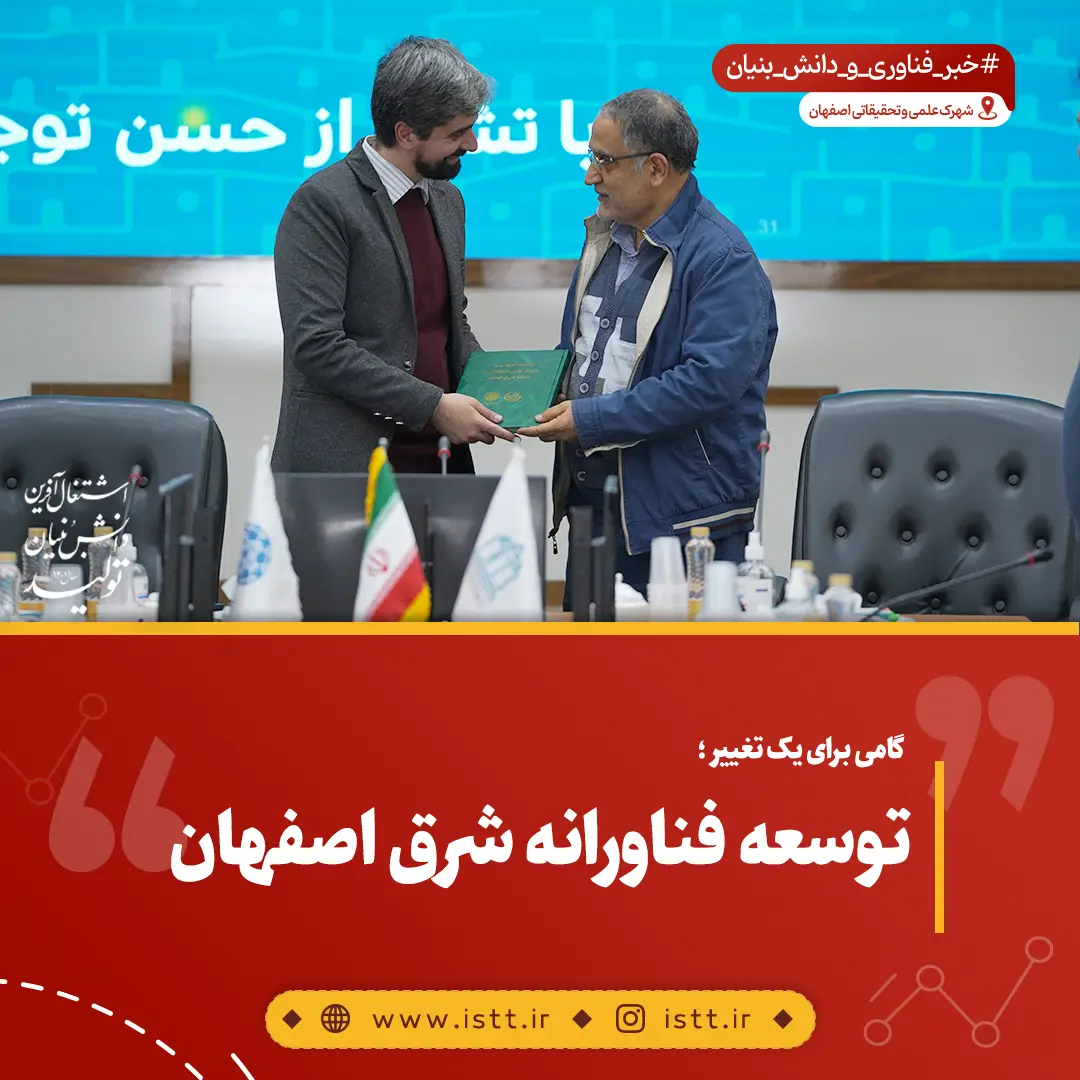 نمای هوایی شهرک علمی و تحقیقاتی اصفهان