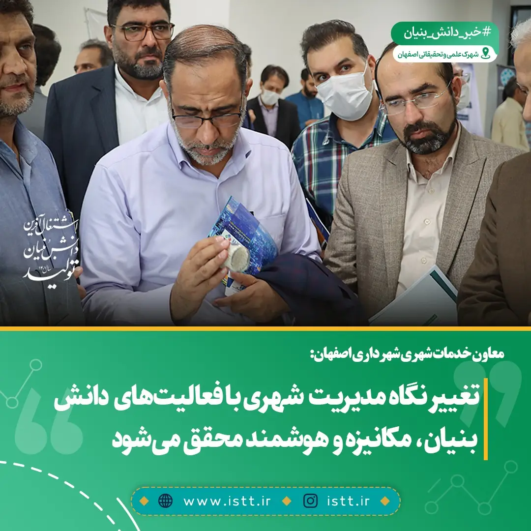 نمای هوایی شهرک علمی و تحقیقاتی اصفهان