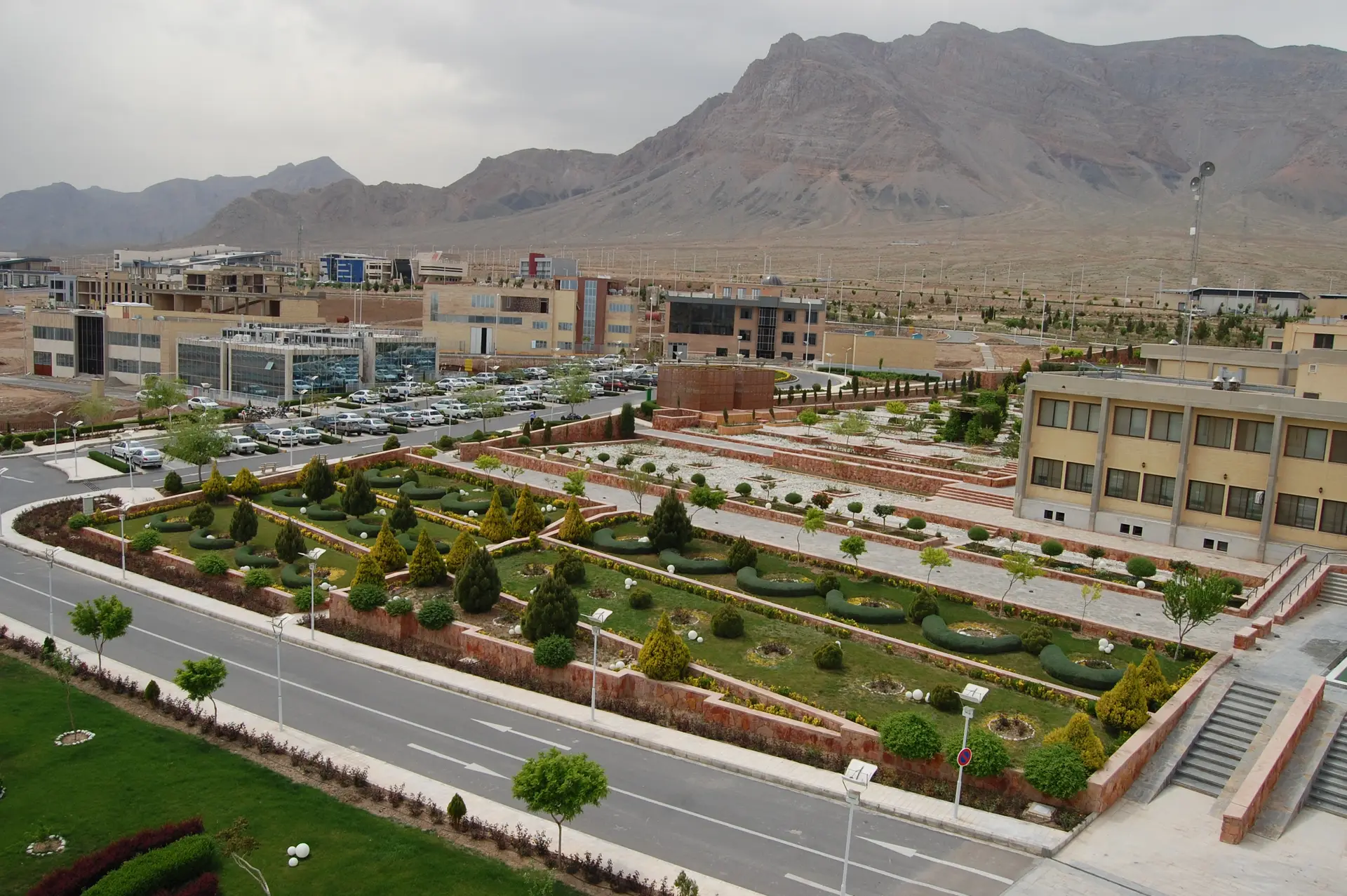 نمای هوایی شهرک علمی و تحقیقاتی اصفهان