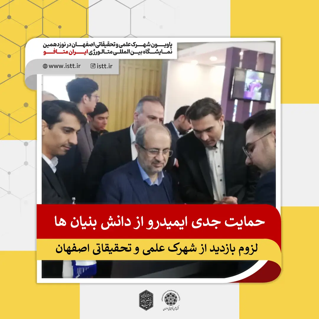 نمای هوایی شهرک علمی و تحقیقاتی اصفهان