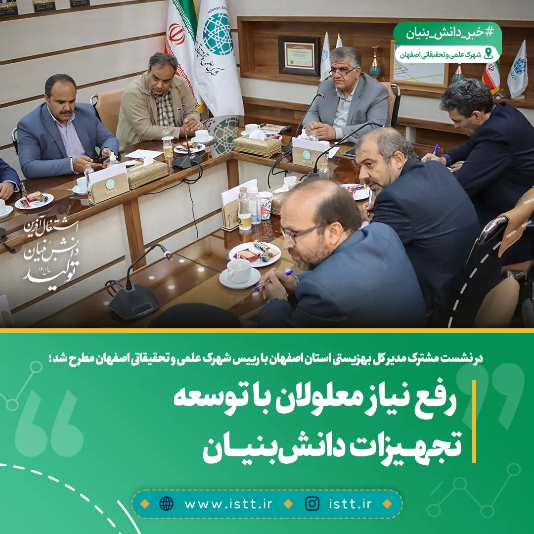 نمای هوایی شهرک علمی و تحقیقاتی اصفهان