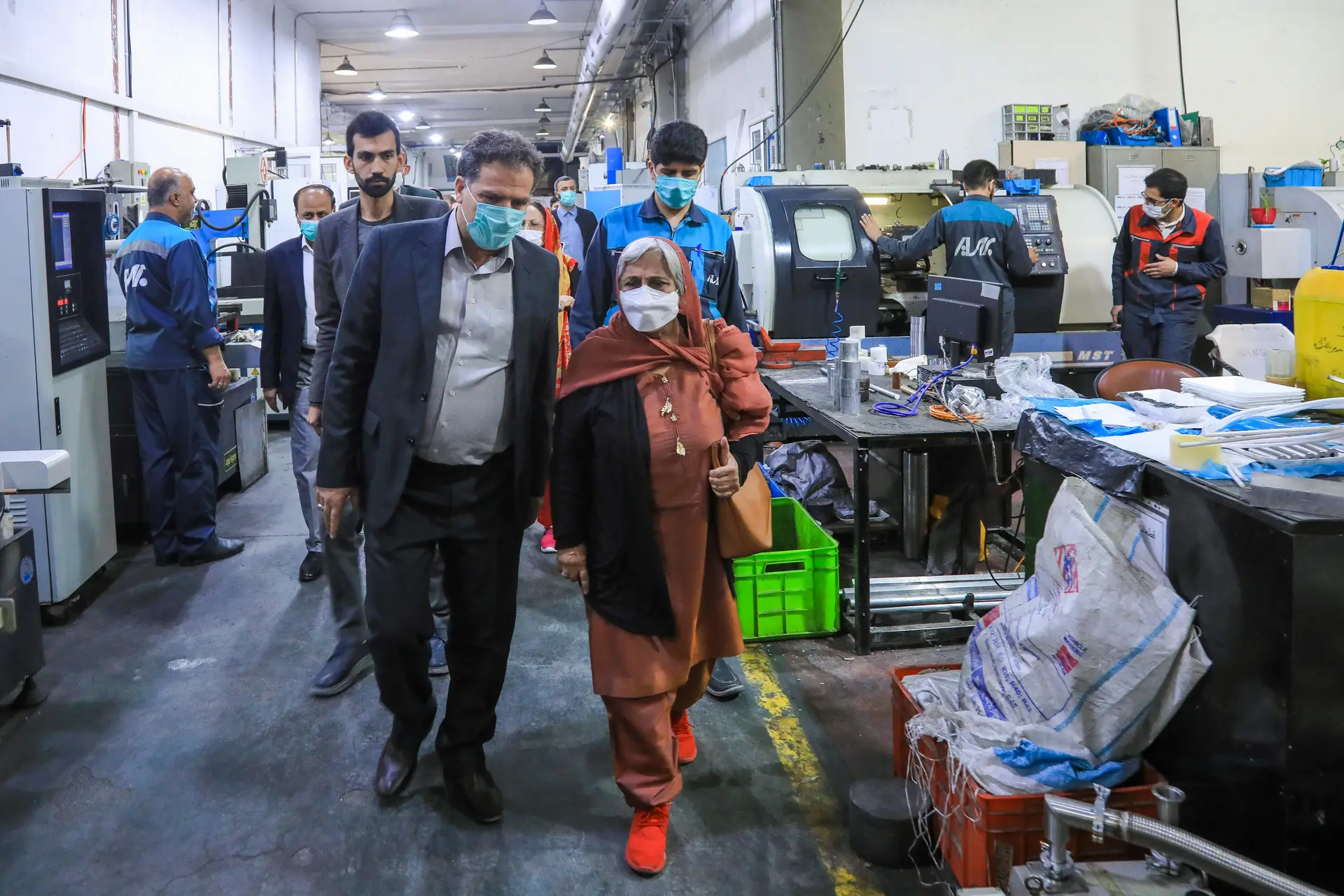 نمای شهرک علمی و تحقیقاتی اصفهان