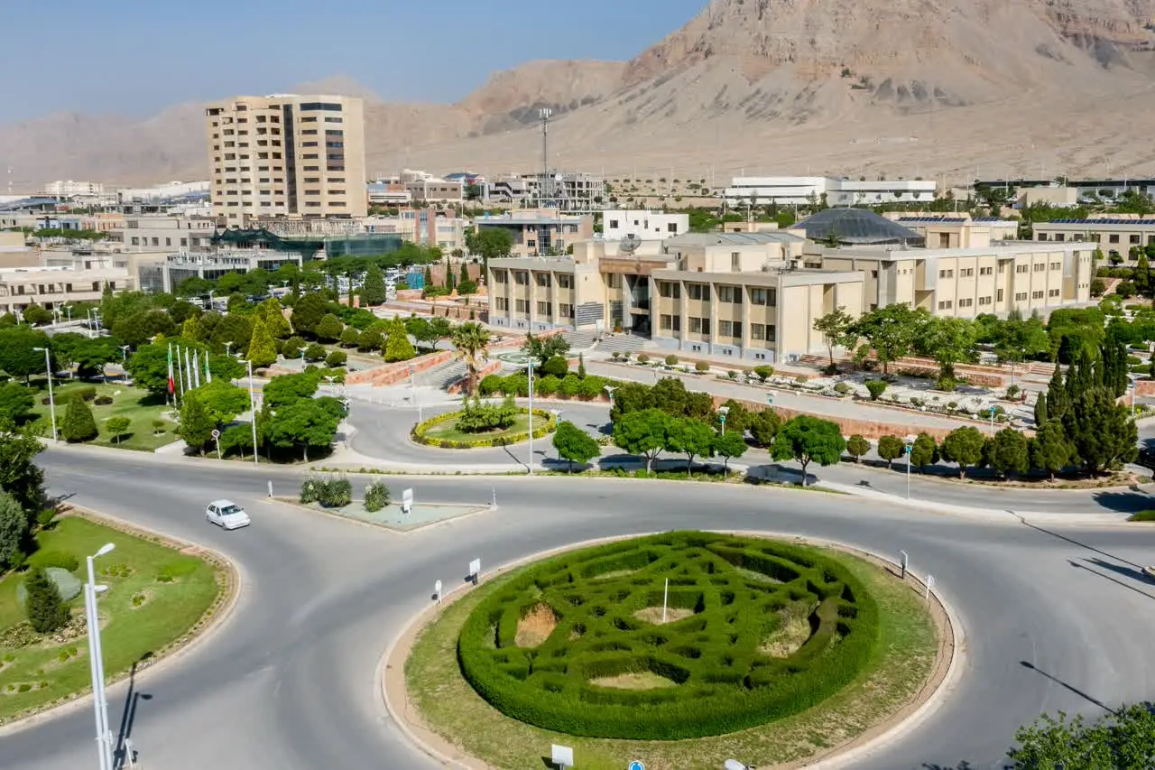 نمای هوایی شهرک علمی و تحقیقاتی اصفهان