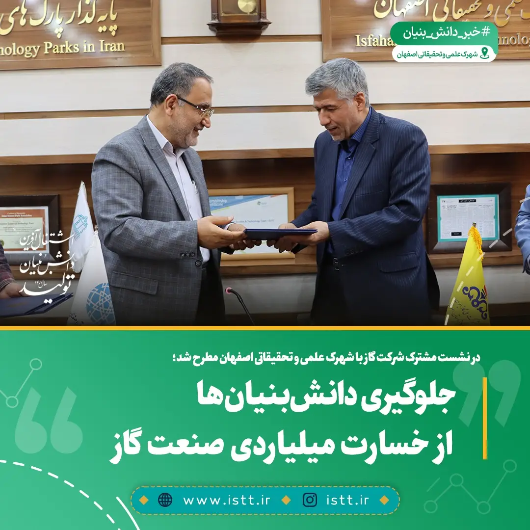نمای هوایی شهرک علمی و تحقیقاتی اصفهان